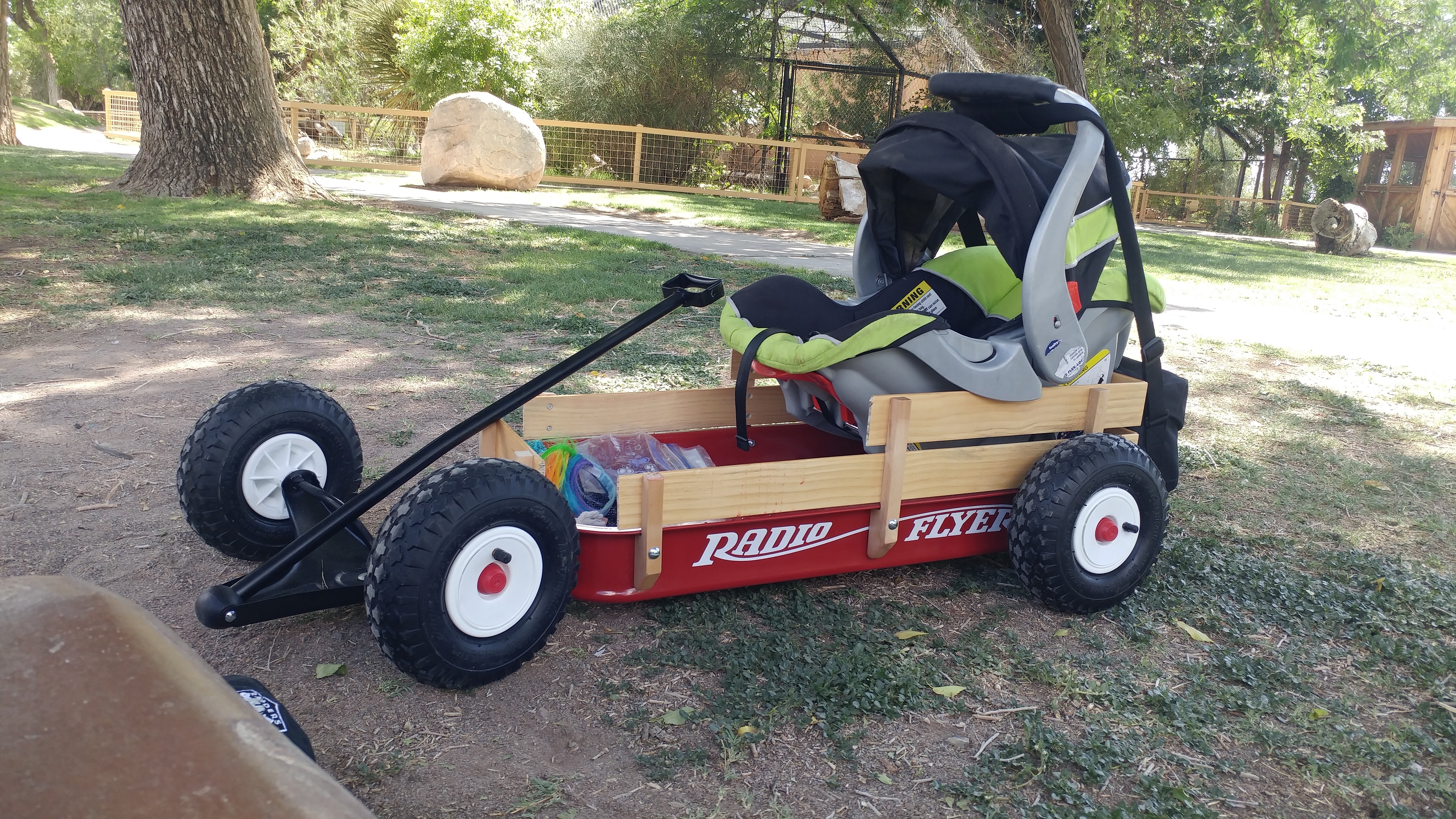 Lowered radio flyer wagon best sale for sale