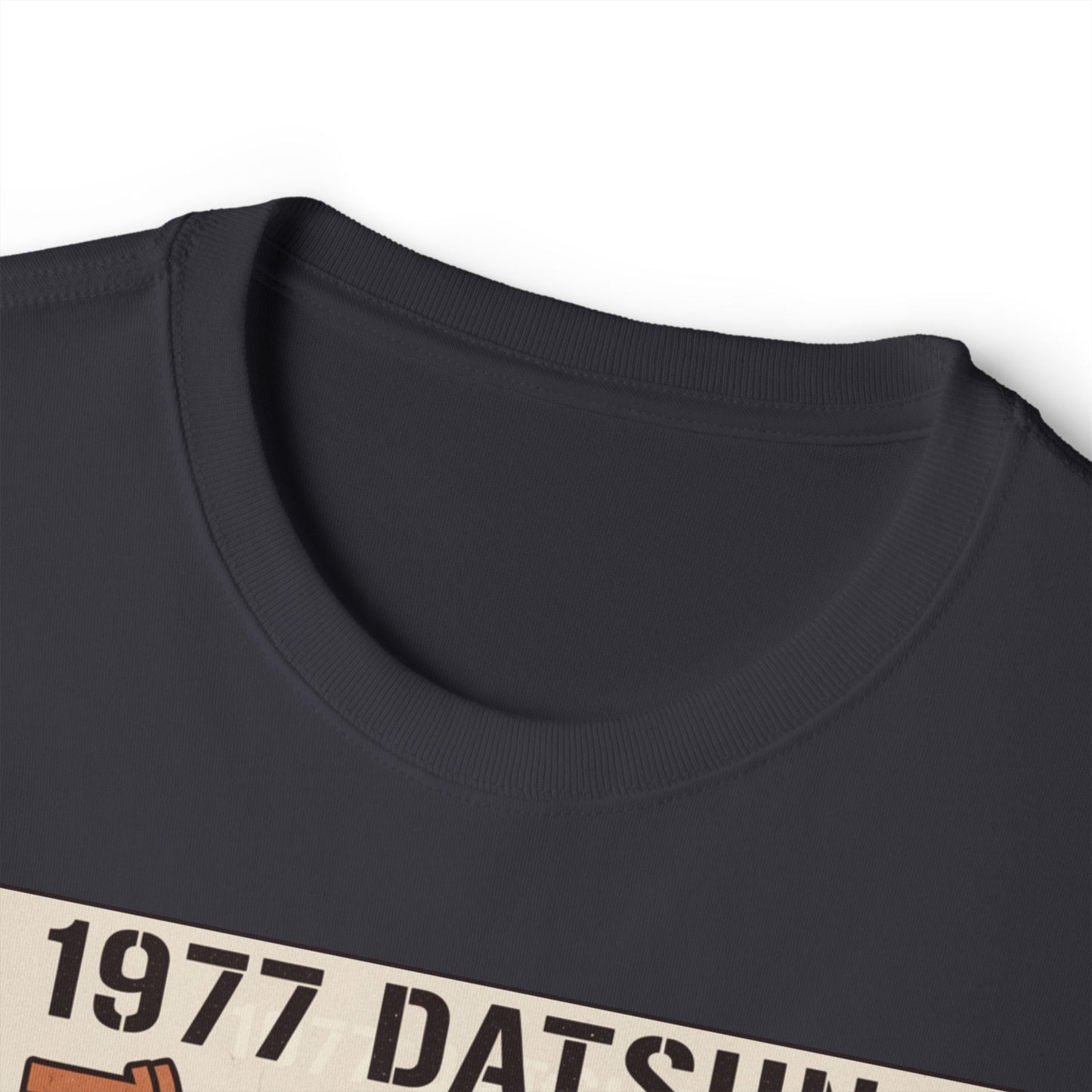 1977 Datsun 3210 Vintage Car Tee — Retro Japanese JDM Graphic T-Shirt